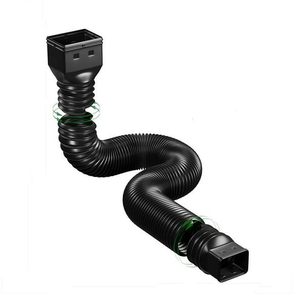 Retractable Rain downspout extende pipe for storm sewer fitting flexible gutter downspout extenders