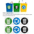 thumbnail image 3 of 60Pcs/Set Circular Garbage Collection Identification Recycle Decal Dustbin Sticker, 3 of 5