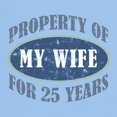 thumbnail image 3 of CafePress - Funny 25Th Anniversary Light T Shirt - Light T-Shirt - CP, 3 of 4