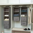 thumbnail image 2 of 5/4/3 Layers Organizer Drawer Type Shelves Hanging Wardrobe Shoe Garment Organiser Storage Clothes Laundry Basket Cosmetics Storage Box, 2 of 9