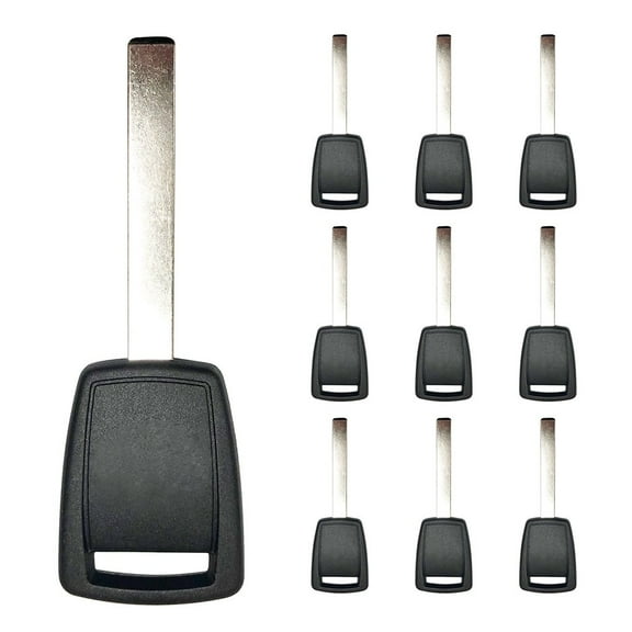 10 NEW GM REPLACEMENT TRANSPONDER CHIP KEY BLANK B119-PT, B121-PT