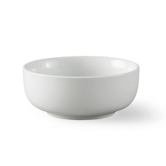 Better Homes & Gardens White Porcelain Round Dipped Bowl