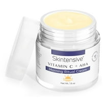 Skintensive Vitamin C   AHA Morning Ritual Cream Unscented Facial Moisturizer Cream 1.6 oz. Jar SK-0008 1 Ct