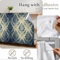 thumbnail image 6 of Classic Vintage Boho Cabinet Curtains for Shelves, Traditional Elegant Floral Privacy Curtain for Closet Self Adhesive, Dust-Proof Drapes for Closet Storage Room Classroom Doorway, 32"W x 55"L, 6 of 9