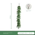 thumbnail image 6 of Fashion Green Holiday Indoor Mantle Decoration Christmas Garlands Norfolk Pine Garland Artificial Faux Greenery Garland 8, 6 of 8