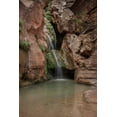 thumbnail image 2 of Grall, Don 17x24 White Modern Wood Framed Museum Art Print Titled - Arizona, Grand Canyon Waterfall at Elves Chasm, 2 of 4