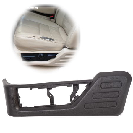 A-Premium Driver Black Seat Cushion Panel Trim Compatible with Ford F250 F350 F450 F550 Super Duty 2008 2009 2010 8C3Z-2562187-CB 