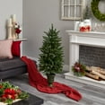 thumbnail image 2 of Nearly Natural 5369 4 ft. Christmas Tree with Urn & Clear Lights, 2 of 5
