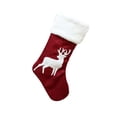 thumbnail image 1 of JINSIJU Christmas Socks Gift Bag Cute Elk Embroidery Christmas Socks, 1 of 3
