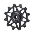 thumbnail image 1 of Unatoiry Roue de Dérailleur Arrière en Céramique pour Vélo de Route Compatible Résistante à l'Usure Roue de Roue Noire 12T 1Ensemble, 1 of 6