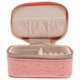 thumbnail image 1 of Travel Jewelry Organizer Box - Portable Jewelry Case for Women, Compact Jewelry Storage with PU Leather & Metal Clasps, Gift for Her, 1 of 2