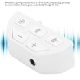 thumbnail image 4 of Adaptador De Auriculares Del Controlador, Conecta Los Auriculares Al Puerto De Audio De 3,5 Mm Con Silenciador De Micrófono, Botones De Equilibrio De Juegos Y Botones De, 4 of 7