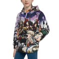 thumbnail image 2 of Animation My Hero Academia Youth Sweatshirt Hoodies Pullover 3D Print Novelty Hooded Hoody Clothes For Boys Girls Teen Clothing, 2 of 7