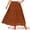 Caramel, variant on DARING DIVA Women's Plus Swing Maxi Elastic High Waist Boho Flowy Skirts 1X Caramel