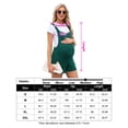 thumbnail image 5 of Women's Maternity Overall Shorts Casual Sleeveless Rompers Loose Strap Shorts Jumpsuit with Pockets, 5 of 5