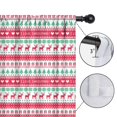 thumbnail image 4 of Blackout Kids Curtains,Red and Green Christmas Pattern Childrens Insulated Curtains Set Of 2,Bedroom Essentials,Toddler Room Decor 52"x84", 4 of 5