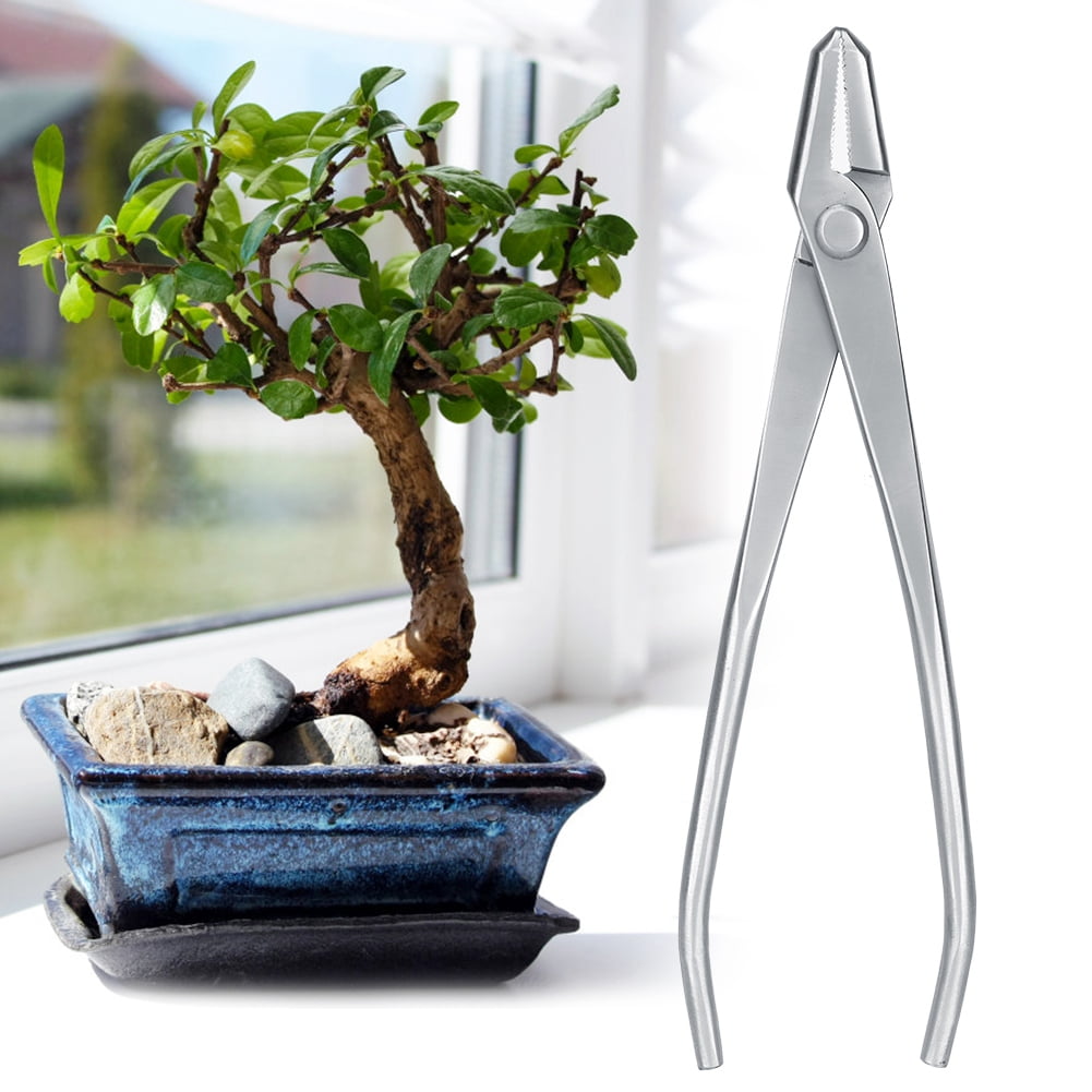 Details about   Garden Bonsai Tool180mm Stainless Steel Knob Cutter Pruning Shear 