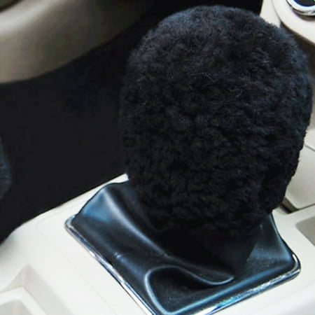 Gear cover, Car Hand Brake Cover Gear Cover Set Plush Gear Cover Gear Cover For Winter 2 Piece Set,
