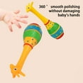 thumbnail image 3 of Childrens Maracas Under $5! Yrmaups Children's Maracas, Giraffe Shaped Early Education Musical Instrument, Hand Shaker Toy forkids, Sensory Sound Toy for Toddlers, Colorful Maracas for Music Play, 3 of 8