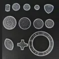 thumbnail image 5 of Geometry Spirograph Drawing Ste Stencils Set Painting Template Art Crafts Creative Kids Educational Toy Variety of Flowers Ruler, 5 of 5