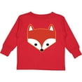 thumbnail image 3 of Inktastic Fox Woodland Animals Boys or Girls Long Sleeve Toddler T-Shirt, 3 of 5