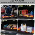 thumbnail image 3 of Binienty Desert Sunset Cactus Print Rear Trunk Liner, Anti-Slip Backing Universal Fit Trunk Mat, Scratch Resistant Durable Vehicle Interior Accessory for Sedan SUV 29" x 39, 3 of 7