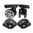 thumbnail image 4 of Jkung 1 Pair Universal Replacement Wheels Low Noise Double-Row Large Size Trolley Case Luggage Wheel Repair Travel Suitcase Parts Accessories Wheel, 4 of 8