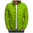 thumbnail image 2 of Vedolay Warm Winter Jacket Outerwear Jacket Winter Long Hooded Parka Jacket Green,M, 2 of 4