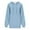 Light Blue, variant on Daznico Sweatshirt for Women - Women's Casual Solid Color Hooded Long Sleeved Hoodie Top, Hooded Sweatshirt Women,Color:Blue Size:XXL