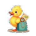 thumbnail image 3 of cartoon Duck Stickers Stickers, Waterproof Duck Stickers Sticker for Water Bottle Laptop Phone Cases Planner Skateboard Luggage Helmet Party Favor Decor, Ideal for Adults Teens Teacher Rewards, 3 of 9