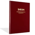 thumbnail image 3 of 2024 AT-A-GLANCE® Standard Daily Diary, 7-3/4" x 12", Red, January to December 2024, SD37613, 3 of 9