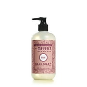 Mrs. Meyer's Clean Day Liquid Hand Soap, Rose Scent, 12.5 Ounce Bottle