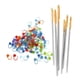 thumbnail image 1 of 6pcs a Gran Ojo de Punto Roma de Coser Agujas Tapices Mano Agujas+Plástico 100pcs Clasificado Ganchillo de Artesanía de Punto de Bloqueo de Clips de a Soledad El hacer punto de aguja, 1 of 10