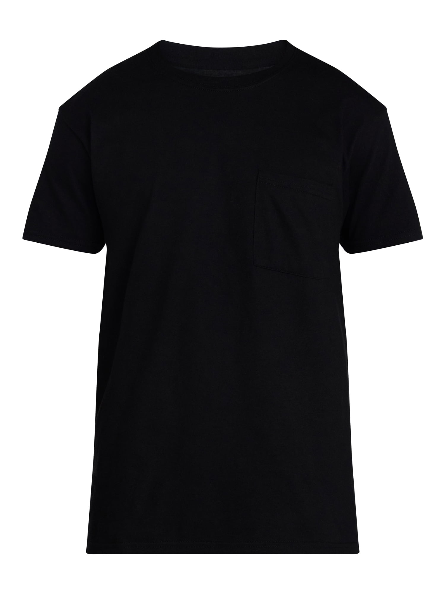 Athletic Works Men's and Big Men's Cotton Pocket Tee, Sizes XS-5XL and Tall Sizes