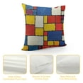 thumbnail image 4 of FUMJ  Geometric Pillow Covers Pillowcases Square Decorative Throw Pillow Cases for Sofa Home Decor, 4 of 5