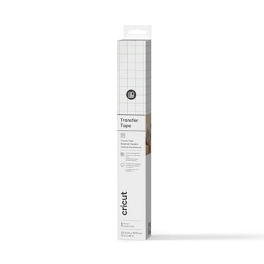 Cricut Transfer Tape, Clear 12"x 48" (4FT), Roll