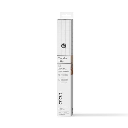 Cricut Transfer Tape  Clear 12 x 48  (4FT)  Roll