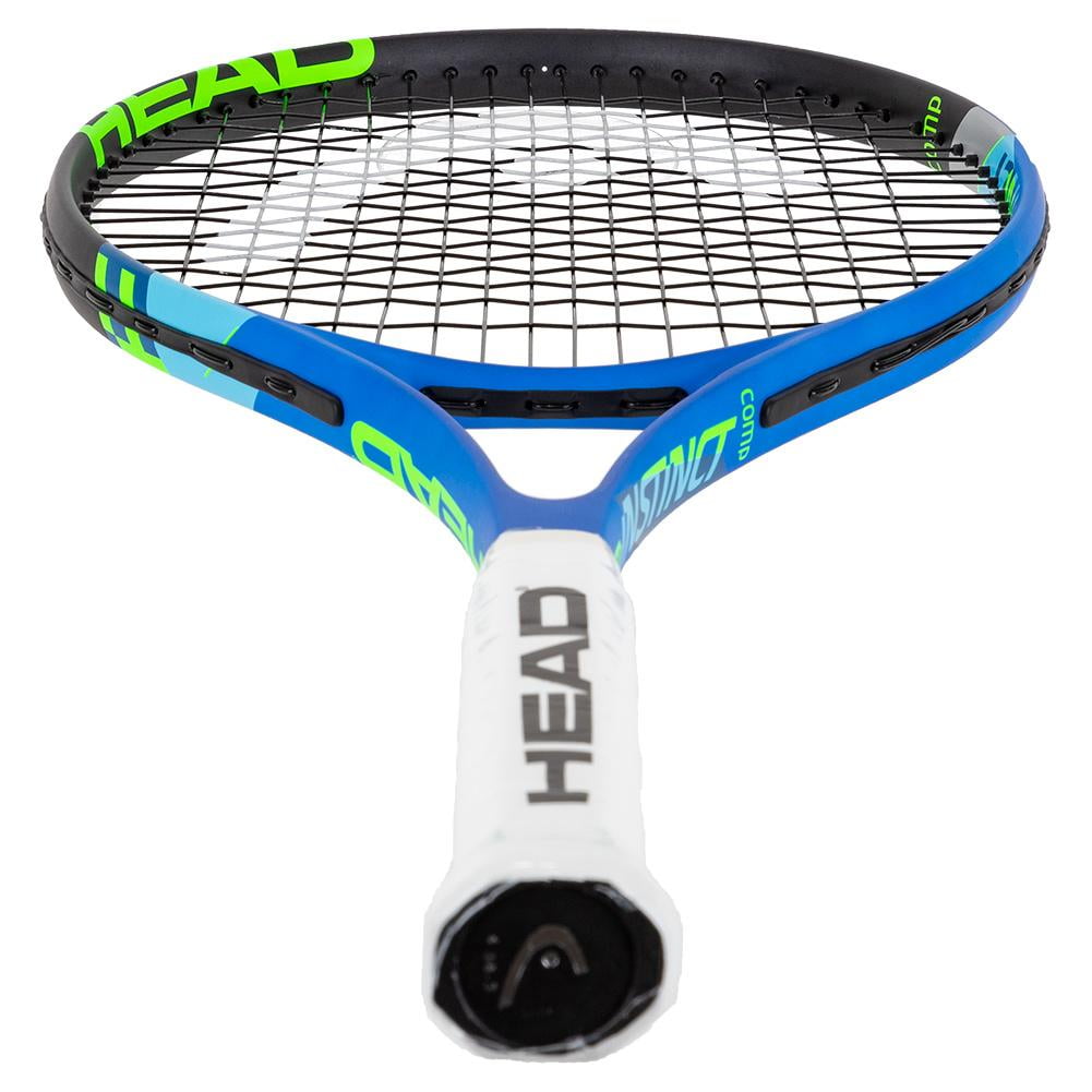 Percentage Heerlijk Vrijgekomen HEAD Ti. Instinct Comp Unisex Tennis Racquet, Black/Blue, 27 in., 105 Sq.  in. Head Size, 10.6 Ounces - Walmart.com