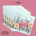 thumbnail image 2 of Keep Unique Floral Disposable Decorative Decoupage Paper Napkins, Assorted Color, Pack/20, 2 of 5