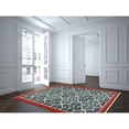 thumbnail image 4 of Kilim 04 5X8 Blue Handwoven Wool Area Rug, 4 of 4