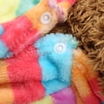 thumbnail image 1 of Ropa de Abrigo para Mascotas, Traje de Salto de Franela de, Arcoíris, Gatos, Perros, Invierno, 1 of 7