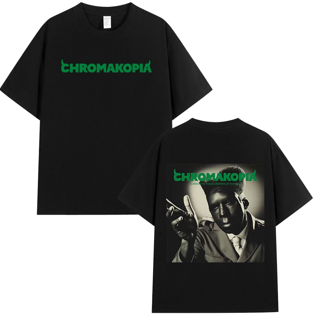 ‘’“”“”Tyler the creator tour tee Tyler The Creator Chromakopia World Tour T Shirt Fashion Hip Hop T