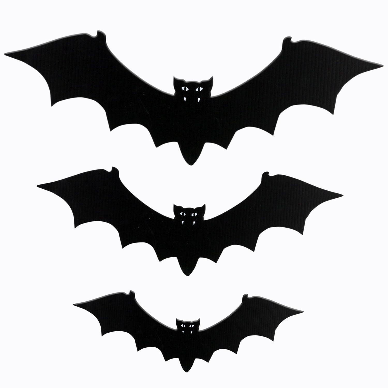 ENSEMBLE DE SILHOUETTES DE CHAUVE-SOURIS