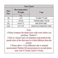 thumbnail image 2 of Women 2-In-1 Seamless Bra Underwear Front Buckle Push Up Bralette Criss for Cross Back Wireless Posture Corrector for Ta Skin L, 2 of 5