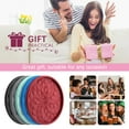 thumbnail image 6 of 6 Pack Silicone Coasters with Holder - Drinking Coasters - Cup Mat for Drinks - Live for Hot or Cold Drink Thickened, Non-Slip, Non-Stick, Deep Tray, 6 of 6