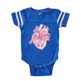 thumbnail image 1 of CafePress - Human Heart_Pk - Cute Infant Baby Football Bodysuit, 1 of 1