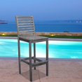 thumbnail image 2 of Vifah V1354 Renaissance Outdoor Hand-Scraped Hardwood Bar Chair, 2 of 2
