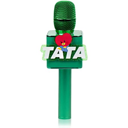 BTS Bluetooth Wireless Microphone & Speaker – Cute Character Design, 7 Color Options | Dual Speaker, 8-Hour Battery