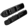 thumbnail image 3 of 2Pcs Driver Side + Passenger Side Electric Power Window Control Switch for Peugeot 207 2007-2015 6554QC 6490HQ 6554HJ, 3 of 5
