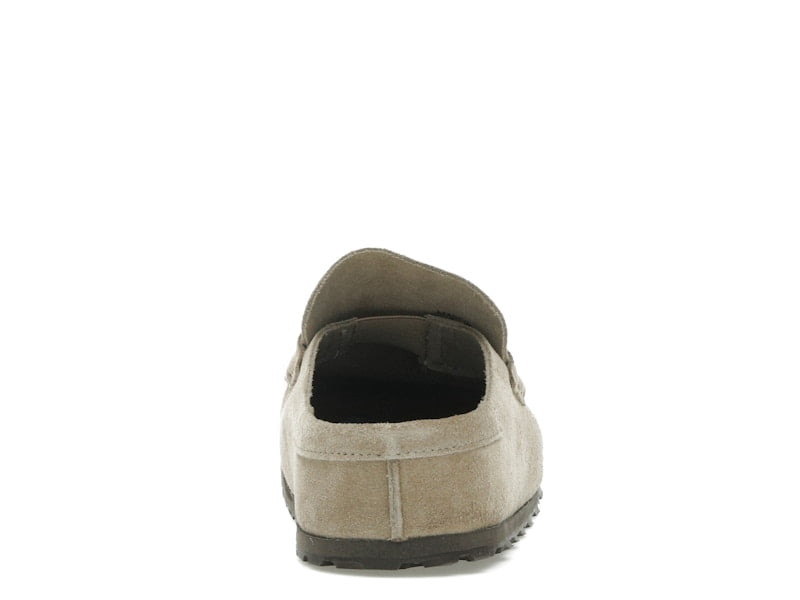 Birkenstock Men's Naples Wrapped Suede Leather Taupe Shoes, from StockX